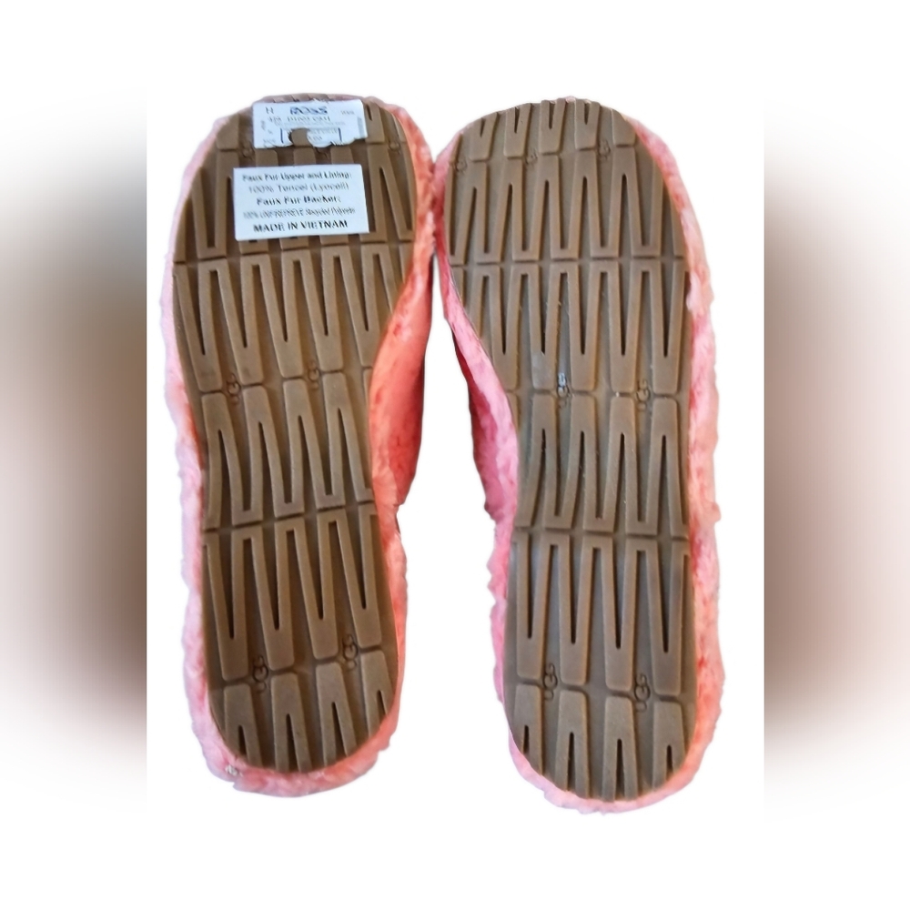 UGG Fuzz Sugar Clog in Pink Womens Size 6 New SN 1130950 - Picture 8 of 10